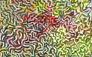 River Yellow-130x180cm